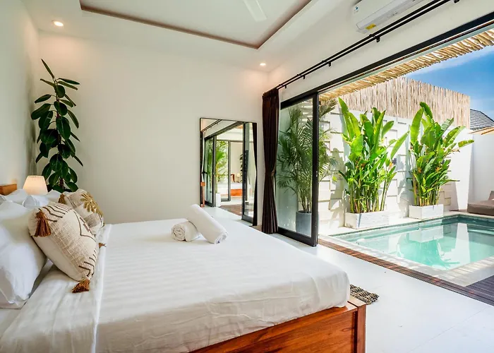 Cozy 2br Nara With Private Pool And Fitness Corner In -bali Villa