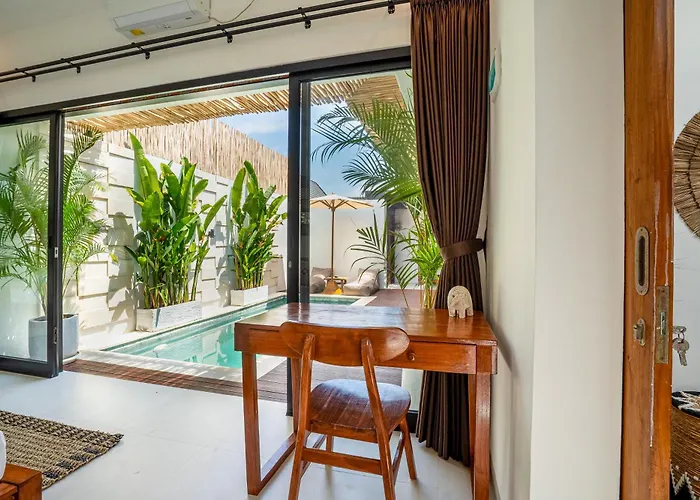 Cozy 2br Nara With Private Pool And Fitness Corner In -bali Seminyak