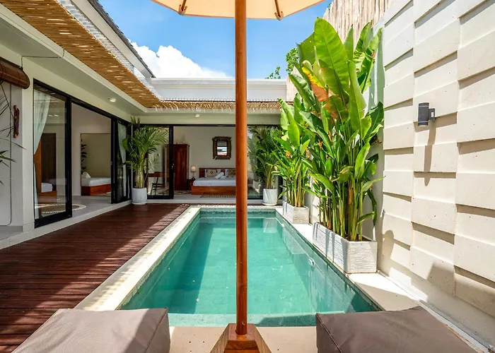 Villa Cozy 2br Nara With Private Pool And Fitness Corner In -bali *